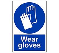 VSafety 41069AU-R'Wear Gloves' Lot de 3 panneaux portrait 200 mm x 300 mm
