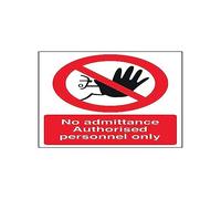 Vsafety 43036 Axe-r2 Site Bureau, obligatoire général Sign, 300 x 100 mm, 2 mm Plastique rigide