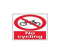 VSafety 53019AU-S'No Cycling' Lot de 3 panneaux portrait 200 mm x 300 mm