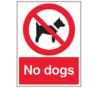 VSafety 54009BC-S'No Lot de 3 panneaux pour chien portrait 300 x 400 mm