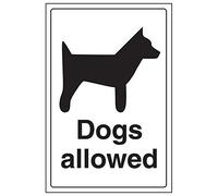 VSafety 72013AU-R'Dogs Allowed Lot de 3 panneaux portrait 200 x 300 mm