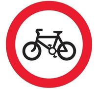 Vsafety 7A101BK-ACSR1LAG Plaque de vélo AluComp RA1 AntiGraff 450 x 450 mm