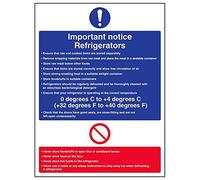 Vsafety "avis important/développement" Sign, portrait, (lot de 3), 300 mm x 400 mm, 3