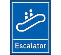 VSafety Escalator 200 mm x 300 mm Polycarbonate 2 mm