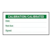 VSafety Lot de 250 autocollants pour calibrage Vert 51 x 25 mm