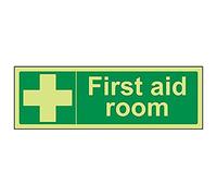 VSafety Lot de 3 panneaux de premiers secours Motif paysage, 300mm x 100mm, 3