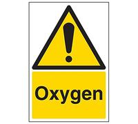 Vsafety "oxygène" Sign, portrait, (lot de 3), 200 mm x 300 mm, 3