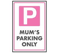 VSafety P Symbol/Mum's Parking Only Panneau en plastique rigide 300 x 400 mm