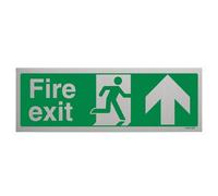 VSafety Panneau de Sortie de feu et flèche vers Le Haut, 14001AX-ACBRSH