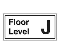 VSafety Plaque en J en aluminium brossé 300 x 150 mm 3 mm