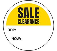 VSafety RRP/Now Lot de 250 autocollants de 50 mm de diamètre