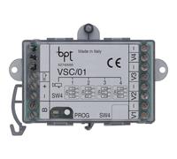 VSC/01- Module de branchement caméra analogique sur BUS vidéo (4 caméras par module) CAME 62740060