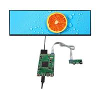 VSDISPLAY 12,8" 2880 x 864 2K NV127H4M-NX1 IPS Grand écran LCD USB C eDP Carte Contrôleur pour DIY Boîtier PC/Jauge de Voiture