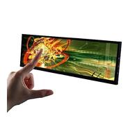 VSDISPLAY 14.5 inch 2K 2560x720 LCD Monitor Touch Panel 14.5'' Stretched Bar Display with USB-C Video Input for Gaming/PC/Laptop/Computer Monitoring Extra Secondary Screen