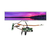 VSDISPLAY 24 Pouces DV240FBM-NB0 1920 x 360 écran IPS 30 Broches et Carte contrôleur USB SD Audio LVDs, pour Moniteur de Jeu