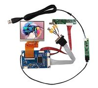 VSDISPLAY 3.5 "640X480 400nit IPS LCD Résistif Tactile Capteur Écran avec VGA AV Contrôleur Conseil 54pins