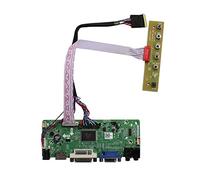 VSDISPLAY Carte contrôleur DVI VGA pour écran LCD 15.6 Pouces 1920x1080 | LP156WF1 B156HW01 40pin LVDS