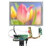 VSDISPLAY Carte contrôleur VGA DVI LVDs avec écran LCD IPS 12,1" 1024 x 768 650 Nit, Montage Mural, pour Moniteur DIY