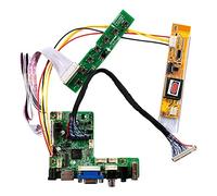 VSDISPLAY Carte contrôleur VGA USB AV LVDs VS-M53V2.0 30 Broches pour écran LCD 15,4" 17" 1440x900 LTN154BT05 LP171WX2 B170PW06 LTN170X2 1CCFL