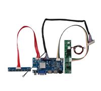 VSDISPLAY Carte contrôleur VGA USB AV pour écran LCD 52,6 cm 21,5" 23" 23,8" 23,8" 27" 1920 x 1080 T215HVN01.0 LM230WF5-TLF1 M270HW02
