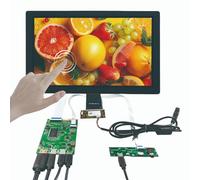 VSDISPLAY d'écran Tactile LCD capacitif IPS 11,6" VS116HSE001 | 1920 x 1080 300 nits avec carte contrôleur H/D Type-C