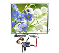 VSDISPLAY Écran de Jeu LCD 19 Pouces 1280x1024 1000 lentes G190ETN01 avec Audio Driver Board VS-TY2660H-V661