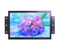 VSDISPLAY Écran Industriel TFT LCD 12,1" 1280 x 800 16:10 avec Deux Haut-parleurs, entrée vidéo USB, Coque en métal avec Support