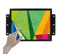 VSDISPLAY Écran LCD 12,1" 1024 x 768 4:3 600 nits, écran Tactile capacitif 10 Points, entrée Audio vidéo VGA DVI