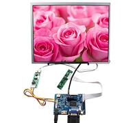 VSDISPLAY Écran LCD 12,1 Pouces 1024x768 et Carte contrôleur LCD VGA 2AV, pour Moniteur DIY