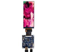 VSDISPLAY Écran LCD 4,9" 400 x 960 450 nit IPS et Carte de contrôle Micro USB 41 Broches