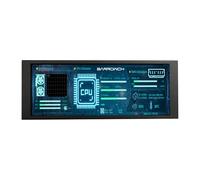 VSDISPLAY Écran LCD de 6,86 pouces pour ordinateur 1280 x 480 IPS Mini barre étirée PC Case écran prend en charge DIY CPU GPU RAM Data Theme, noir