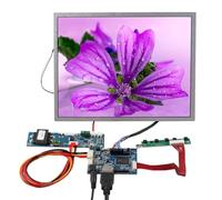 VSDISPLAY Écran LCD IPS 10,4" 1024 x 768 4:3 1300 nit et Audio LVD Carte contrôleur 30 Broches