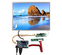 VSDISPLAY Écran LCD IPS 12,1" 800 x 600 450 lentes Rapport d'aspect 4:3 Panneau d'affichage industriel de remplacement VS121T-002A avec carte contrôleur LCD audio