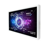 VSDISPLAY Écran LCD IPS Portable Blanc 8 Pouces, 1280 x 800, 350 nits, pour boîtier PC, Compatible avec Les thèmes dynamiques