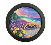 VSDISPLAY Écran LCD rond noir 3,4" | 800 x 800 330 nits | pour Smart Display,H-MI,etc.