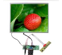 VSDISPLAY Écran LCD TFT 12,1" 1024 x 768 4:3 G121X1-L04 et Carte contrôleur LVD VGA 20 Broches