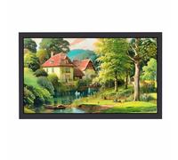 VSDISPLAY Écran LCD TFT Industriel 21,5 Pouces 1920 x 1080, 1000 nits, Port vidéo H/D VGA/DVI, boîtier métallique avec Support