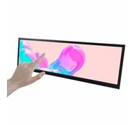 VSDISPLAY Écran tactile Android 11 de 14,5 pouces 2560 x 720 Barre étirée Écran LCD Support USB Autocopie Autoplay Vidéo Image Audio