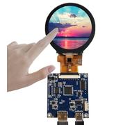 VSDISPLAY Écran Tactile LCD 2,1" 480 x 480 IPS 300 nits, Cercle et 40 Broches