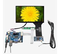 VSDISPLAY Écran Tactile TFT LCD 1024 x 600 1000 nits, 20 Broches et Carte contrôleur VGA 2AV LVDS VS-TY2662V1-99
