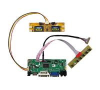 VSDISPLAY Kit contrôleur DVI VGA Audio LVDS pour écran LCD 15" 1024 x 768 2 Broches 4CCFL rétroéclairé 20 Broches LTM150XH LTA150B850F LQ150X1LW71N LQ150X1LW73