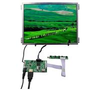 VSDISPLAY Kit d'écran LCD IPS 10,4 pouces 1024 x 768 1000 lentes avec carte contrôleur USB H/D