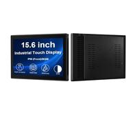 VSDISPLAY Moniteur Industriel Tactile façade IP65,15.6 Pouces, 1920×1080 | Tactile capacitif 10 Points, boîtier en Alliage d'aluminium