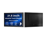 VSDISPLAY Moniteur Industriel Tactile façade IP65,21.5 Pouces, 1920×1080 | Tactile capacitif 10 Points, boîtier en Alliage d'aluminium