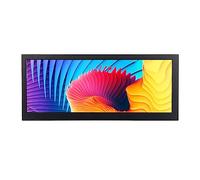 VSDISPLAY Moniteur Large Portable, écran LCD IPS 12,3 Pouces 1920 x 720 700nit, Port USB vidéo Support Image Rotation à 180 degrés, playpack Automatique