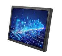 VSDISPLAY Moniteur LCD Industriel IPS Portable écran 15 Pouces 1024 x 768 1000 nits, avec Carte de contrôle H/D VGA DVI, Coque métallique avec Supports