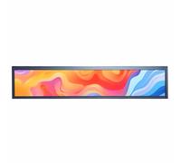 VSDISPLAY Moniteur LCD Portable à Barre tendue, Panneau an-Droid 11 et écran Longue Bande IPS 24" 1920 x 360, Prend en Charge la Lecture Automatique, autocopie vidéo
