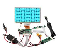 VSDISPLAY Panneau Tactile résistif AT070TN90 800 x 480 TTL 7" avec écran LCD et Carte contrôleur VGA 2 AV 50 Broches VS-TY50-V1