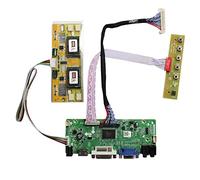 VSDISPLAY VGA DVI Audio Carte contrôleur LCD pour LM230WF1 M215HW03 21.5" 23" 1920x1080 4CCFL Panneau LCD