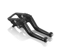 VSESTCDPB Moto Leviers De Frein Et Dembrayage Courts Et Réglables pour Guidon De Moto pour Ducati pour Panigale V4 899 959 1299 1199 Accessoires(Noir)